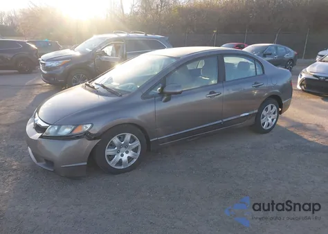 2009 Honda Civic Lx from USA, damaged, VIN 1HGFA16589L015567